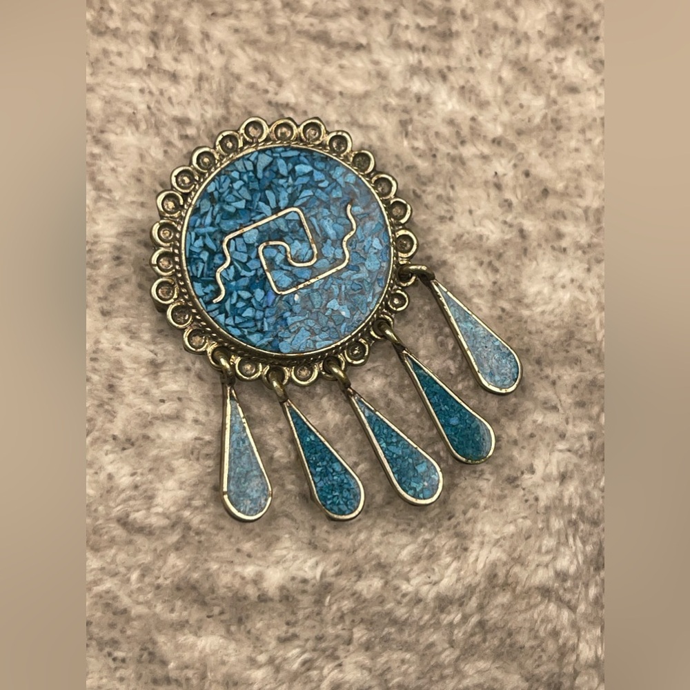 925 Sterling Silver Mexico Brooche